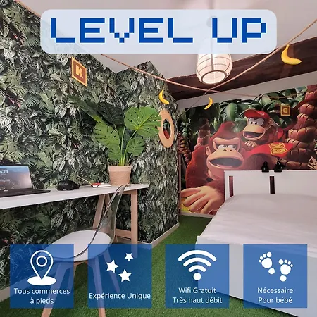 Levelup Disneyland Family Meaux Exterior photo